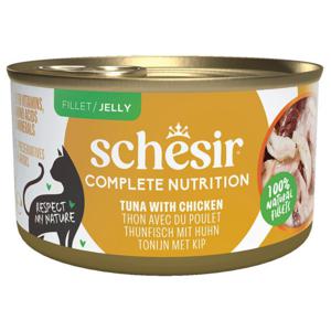 Schesir Cat Adult Tuna & Chicken in Jelly 85 g produkt bild
