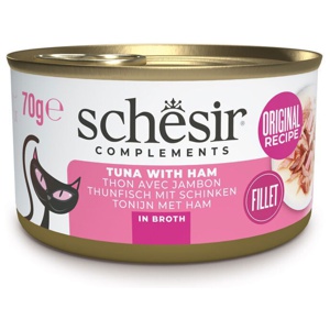 SCHESIR Cat Adult Tuna & Ham Gravy 70 g produkt bild