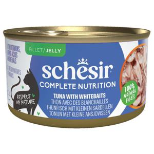 Schesir Cat Adult Tuna & Whitebait Jelly 85 g produkt bild