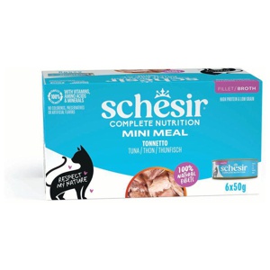 Schesir Cat Adult Tunfisk i Saus Multipack (6x50g) produktbilde