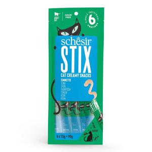 Schsir, Stix tonfisk kattsnack 12 x 6 x 15 g produkt bild