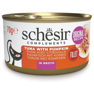Schesir Complements i buljong 12 x 70 g - Tonfisk med pumpa produkt bild