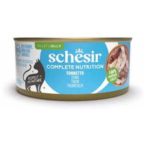 Schesir Complete Nutrition Filet in Gelee 6 x 140 g in Dosen Produktbild