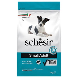 Schesir Dog Small Adult mit Fisch Produktbild