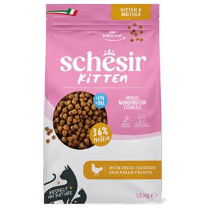 Schesir Kitten med kyckling - Ekonomipack: 3 x 1,5 kg produkt bild
