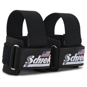 Schiek Power Lifting Straps +Dowel One Size Black produktbillede