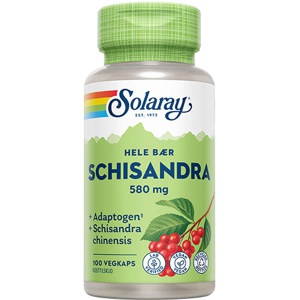 Solaray Schisandra - 100 stk produktbillede