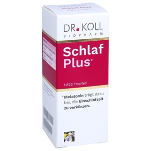 Schlaf Plus Dr. Koll Gemmo Silberlinde Melatonin, 50 ml Tropfen Produktbild