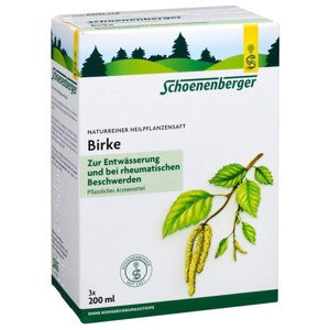 BIRKENSAFT Schoenenberger Heilpflanzensäfte Produktbild