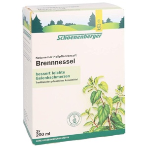 BRENNNESSELSAFT Schoenenberger Produktbild