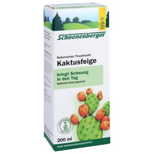 KAKTUSFEIGE Saft Bio Schoenenberger Produktbild
