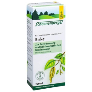 BIRKENSAFT Schoenenberger Heilpflanzensäfte Produktbild