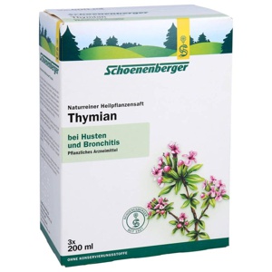 THYMIAN SAFT Schoenenberger Heilpflanzensäfte Produktbild