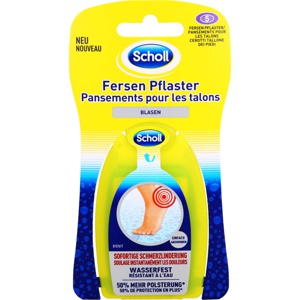 Scholl Blasenpflaster Fersen, 5 St Pflaster Produktbild