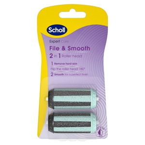 Scholl Electronic Foot Care System Refill 2 stk produktbillede