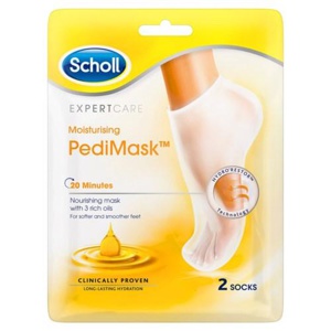 Scholl PediMask Triple Oil 2 socks - 1 pk. produktbillede