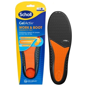 Scholl Gel Activ Insole Work & Boot (L) produkt bild