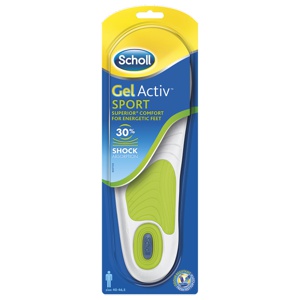 Scholl Gel Activ Sport Såle Mann, 40-46,5, 1 par produktbilde
