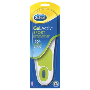 Scholl Gel Active Sport Såle Kvinne, 35,5-40,5, 1 par produktbilde