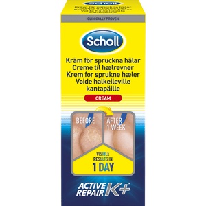 Scholl Heel Crack Cream Act.repair K+ produktbillede