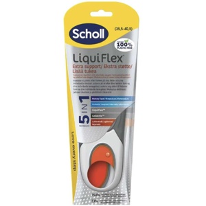 Scholl LiquiFlex Extra Support innleggssåle S (35,5-40,5) 1 par produktbilde