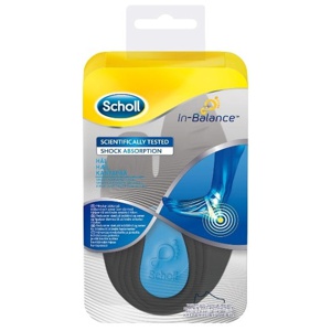 Scholl In-balance Sål Hæl Str. L 2 stk produktbillede