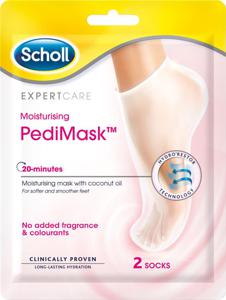 Scholl Moisturising PediMask oparfymerad produkt bild