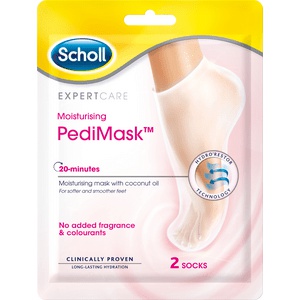 Scholl PediMask no perfume 2 socks - 1 pk. produktbillede