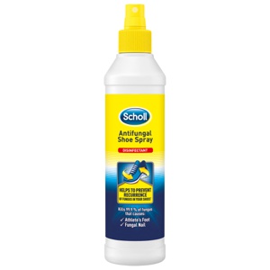 Dr. Scholl's soppdrepende skospray 250 ml produktbilde
