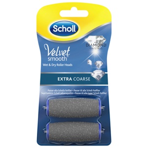 Scholl Velvet Extra Coarse Refill, 2 stk. produktbilde