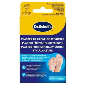 Scholl Wart & Verruca Removal Plasters 21 pcs produktbillede