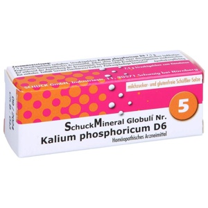 SCHUCKMINERAL Globuli 5 Kalium phosphoricum D6 Produktbild
