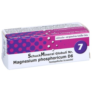 SCHUCKMINERAL Globuli 7 Magnesium phosphoricum D6 Produktbild