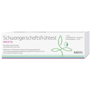 SCHWANGERSCHAFTS-FRÜHTEST Aristo Produktbild