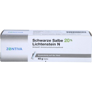 SCHWARZE SALBE 20% Lichtenstein N Produktbild