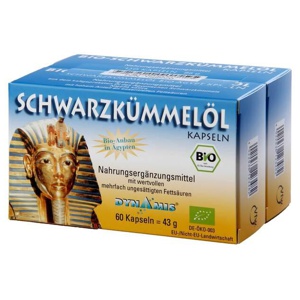 Schwarzkümmel Bio ägypt. Kapseln, 120 St Kapseln Produktbild