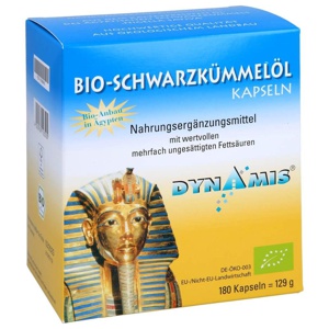 Schwarzkümmel Bio ägypt. Kapseln, 180 St Kapseln Produktbild