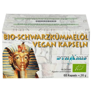 SCHWARZKÜMMEL BIO vegan Kapseln Produktbild