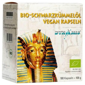 SCHWARZKÜMMEL BIO vegan Kapseln Produktbild