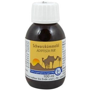 SCHWARZKÜMMELÖL ägyptisch Pur Produktbild