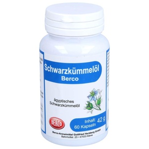 SCHWARZKÜMMELÖL Berco Kapseln Produktbild