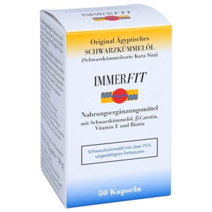 SCHWARZKÜMMELÖL Immerfit Kapseln Produktbild