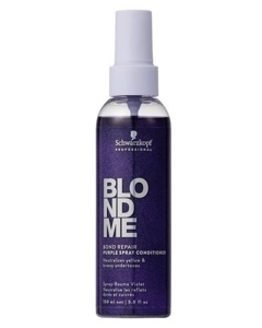 Schwarzkopf BlondMe Bond Repair Purple Spray Conditioner 150 ml Produktbild