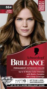 Schwarzkopf Brillance 864 Warm Brown produkt bild