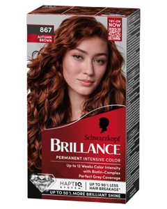 Schwarzkopf Brillance 867 Autumn Brown (W) 160 ml Produktbild