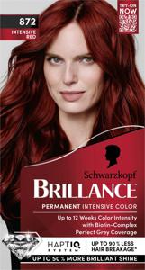 Schwarzkopf Brillance Permanent Intensive Color 872 Intensive Red produkt bild