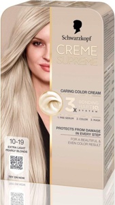 Schwarzkopf Creme Supreme 10-19 Ultra Light Pearly Blonde produktbilde