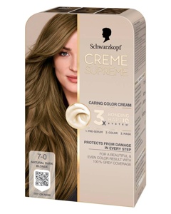 Schwarzkopf Creme Supreme 7-0 Natural Dark Blonde produktbillede