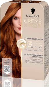 Schwarzkopf Creme Supreme 7-7 Copper Dark Blonde produkt bild