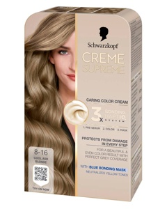 Schwarzkopf Creme Supreme 8-16 Cool Ash Blonde produktbillede